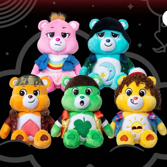 Stranger Things x Care Bear NEW DUSTIN WILL ELEVEN MIKE & LUCAS 9” fun bundle